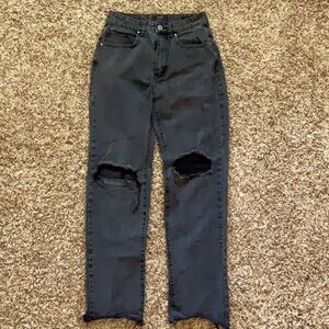 Women’s Faded Black Cotton On jeans